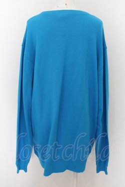 画像3: NieR Clothing / ONE君BLUE SWEATSHIRT【わざとだよ？】 2XL ブルー O-24-07-08-1040-PU-TO-KB-OS-B