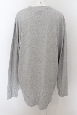 画像3: NieR Clothing / ぐれまるLONG TEE XL グレー O-24-07-08-1045-PU-TO-KB-OS-C