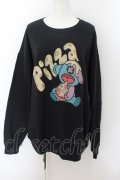 NieR Clothing / プリントSWEAT  XL 黒 O-24-07-08-1018-PU-TO-KB-OS-A