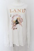 LAND by MILKBOY / ANGEL ロンＴ  ホワイト O-24-07-13-005-MB-TS-IG-OS