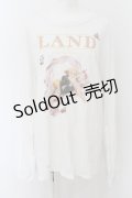 LAND by MILKBOY / ANGEL ロンＴ  ホワイト O-24-07-13-005-MB-TS-IG-ZT018