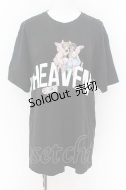 画像1: MILKBOY / HEAVEN TEE L ブラック O-24-07-16-007-MB-TS-YM-OS