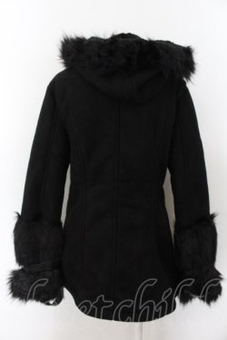 画像3: KILLSTAR / FLIES BY NIGHT FAUX-FUR COAT　コート L ブラック O-24-07-26-058-PU-CO-OW-OS