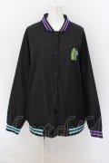 NieR Clothing / ONE君 BLOUSON JACKET  黒 O-24-07-29-1061-PU-JA-KB-ZT272