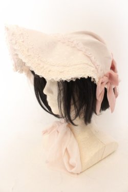 画像1: Angelic Pretty / ヴィクトリアプリンセスボンネット  ピンク O-24-07-31-176-AP-AC-IG-OS