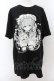 画像1: LISTEN FLAVOR / ロリィタティータイムコラボTシャツ  ブラック O-24-08-14-023-PU-TO-OW-OS (1)