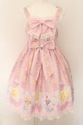 Angelic Pretty / Dreamy Night Cakesジャンパースカート  ピンク O-24-08-17-036-AP-OP-OW-OS