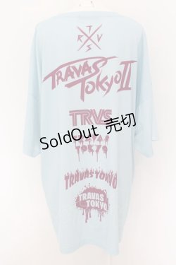 画像3: TRAVAS TOKYO / Furry bear BIG Tee F サックス O-24-08-17-062-PU-TO-OW-OS