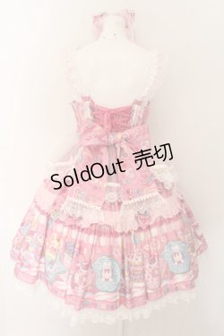 画像5: Angelic Pretty / Toy's Donut Diner エプロンドレスSet  ピンク O-24-08-17-034-AP-OP-OW-OS