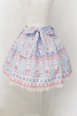 画像3: Angelic Pretty / Fancy Borderスカート  サックス O-24-08-18-059-AP-SK-IG-OS