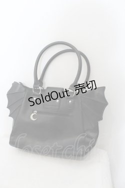 画像3: Restyle / Moon Bat bag　ハンドバッグ  ブラック O-24-08-18-078-GO-BG-OW-OS