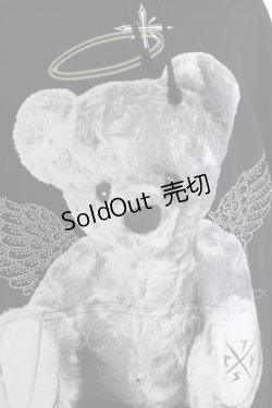 画像2: TRAVAS TOKYO / Rhinestone Angel bear hoodie F ブラック O-24-08-18-027-PU-TO-YM-OS