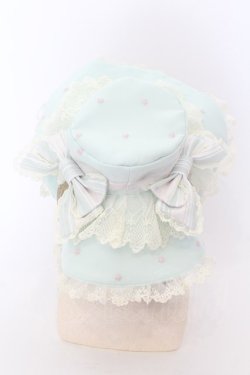 画像4: BABY,THE STARS SHINE BRIGHT / Scarlet ~Primavera Waltz Bonnet Hat~  ミント O-24-08-19-063-BA-AC-IG-OS