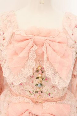 画像2: BABY,THE STARS SHINE BRIGHT / Princess Liddellのアイシングクリームケーキスペシャルワンピースドレス  ピンク系 O-24-08-19-031-BA-OP-IG-OS