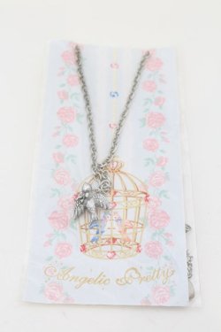 画像1: Angelic Pretty / オリジナル 小鳥のネックレス  シルバー O-24-08-21-1030-AP-AC-OW-OS