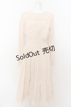 画像1: Katie / NO COUNTRY HANGING ROCK DRESS  アイボリー O-24-08-22-009-LO-OP-OW-OS