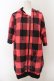 画像2: NieR Clothing / BACK RABBIT CHECKERED ZIP PARKA【RED PINK】パーカ  レッド O-24-08-28-063-PU-TO-OW-OS (2)