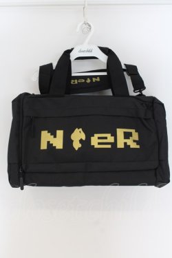 画像1: NieR Clothing / 大容量ボストンバッグ  ブラック O-24-08-30-086-PU-BG-OW-OS