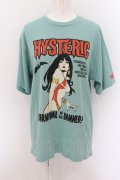 HYSTERIC GLAMOUR / VAMPIRELLA/CARNIVAL OF THE DAMNED Tシャツ M グリーン O-24-09-07-025-PU-TO-OW-ZT238