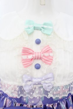 画像2: Angelic Pretty / ラッピングハートワンピース  ネイビー O-24-09-10-045-AP-OP-IG-OS