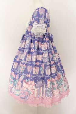 画像4: Angelic Pretty / ラッピングハートワンピース  ネイビー O-24-09-10-045-AP-OP-IG-OS