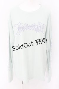 RNA / ファイヤーロゴロングTシャツ M グリーン O-24-09-19-041-PU-TO-OW-ZT018