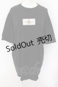 merry jenny / feminist Teddy Tシャツ F クロ O-24-09-19-042-LO-TO-OW-OS