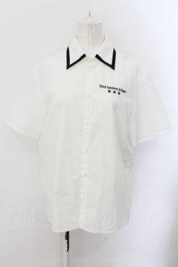 画像1: MILKBOY / JANITOR SHIRTS  ホワイト O-24-09-19-038-MB-BL-OW-ZT037