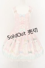 Angelic Pretty / マシュマロバニーサロペット  ピンク O-24-09-23-009-AP-OP-IG-OS