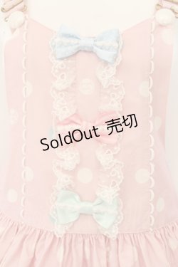 画像2: Angelic Pretty / マシュマロバニーサロペット  ピンク O-24-09-23-009-AP-OP-IG-OS