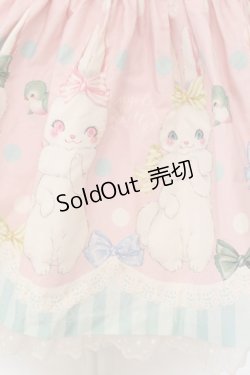 画像3: Angelic Pretty / マシュマロバニーサロペット  ピンク O-24-09-23-009-AP-OP-IG-OS