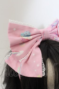 画像2: Angelic Pretty / MilkyPlanetカチューシャ  ピンク O-24-09-24-119-AP-AC-OW-OS