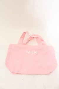 MILK / miniトート  ピンク O-24-09-24-140-ML-BG-OW-ZT308