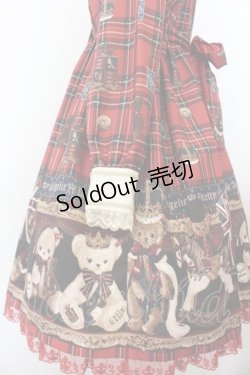 画像3: Angelic Pretty / British Bearワンピース  アカ O-24-09-24-148-AP-OP-IG-OS