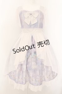 axes femme kawaii / ディープオーシャンワンピース M ラベンダー O-24-09-25-095-AX-OP-IG-OS