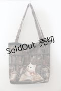 Enchantlic Enchantilly / Queen Cat〜秘密の書斎〜ZIPつきバッグ  ブラウン O-24-09-28-010-LO-BG-OW-OS