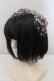 画像1: Enchantlic Enchantilly / すみれ姫のチュールリボンヘアコーム  キナリ O-24-09-28-023-LO-AC-OW-OS (1)