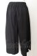 画像2: NieR Clothing / 2WAY SIDE ZIP WIDE PANTS【初音ミク×シエル】  ブラック×グリーン O-24-09-29-139-PU-PA-OW-ZT332 (2)