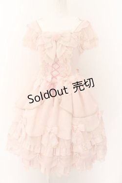 画像1: Angelic Pretty / Rose Primaジャンパースカート  ピンク O-24-09-29-180-AP-OP-OW-OS