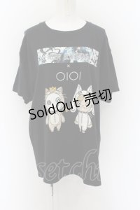 NieR Clothing / Tシャツ.OIOI限定 XL ブラック O-24-09-30-006-PU-TS-IG-OS