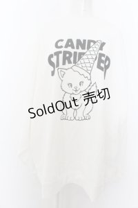 Candy Stripper / ねこptスウェット（2023年福袋） 2 ホワイト O-24-09-30-050-PU-TO-OW-OS