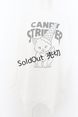 画像1: Candy Stripper / ねこptスウェット（2023年福袋） 2 ホワイト O-24-09-30-050-PU-TO-OW-OS