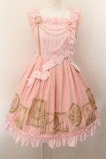 Angelic Pretty / デザートコレクションジャンパースカート  ピンク O-24-10-08-046-AP-OP-OW-OS