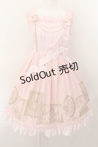 Angelic Pretty / デザートコレクションジャンパースカート  ピンク O-24-10-08-046-AP-OP-OW-OS