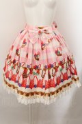 Angelic Pretty / トリプルタルトスカート  ピンク O-24-10-08-048-AP-SK-OW-OS