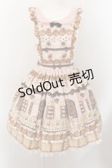 Angelic Pretty / Sweet Cream Houseエプロン風スカート  ピンク O-24-10-08-052-AP-SK-OW-OS