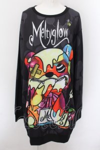 Meltyglow / キャラクターpトップス F ブラック O-24-10-08-009-PU-TO-OW-ZT325