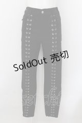 NieR Clothing / BRAID STYLISH PANTS  ブラック O-24-10-08-002-PU-PA-OW-OS