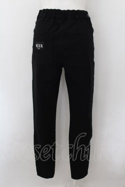 画像3: NieR Clothing / BRAID STYLISH PANTS  ブラック O-24-10-08-002-PU-PA-OW-OS