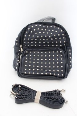 画像1: NieR Clothing / 2WAY STUDS BACKPACK  ネイビー O-24-10-09-014-PU-BG-OW-OS